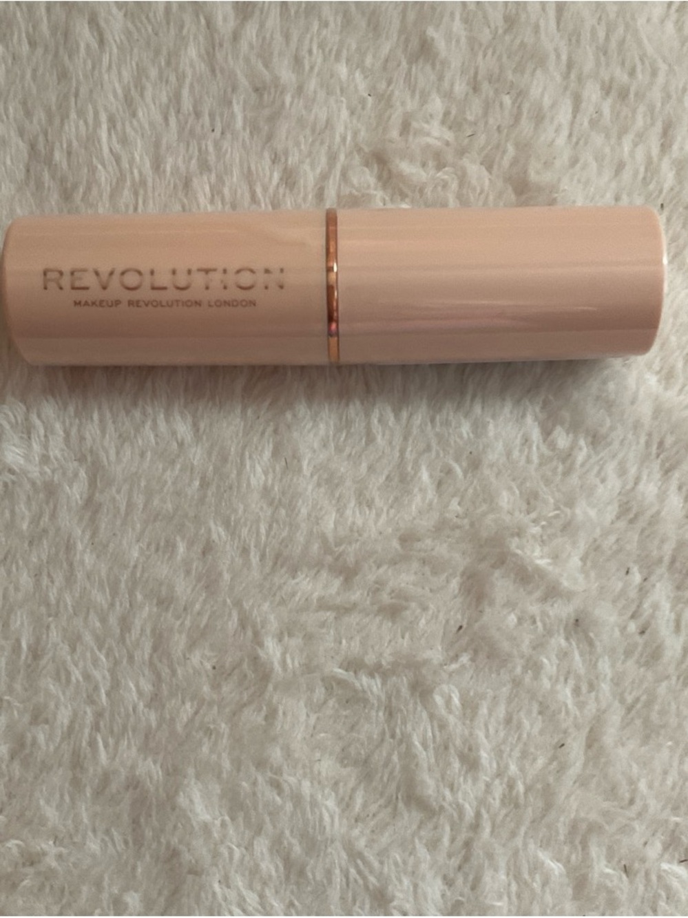 Revolution Pale Pink Foundation Stick with Rose Gold Band